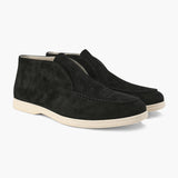 Old Money High Suede Loafers