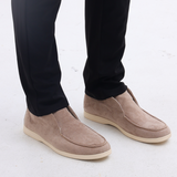 Old Money High Suede Loafers