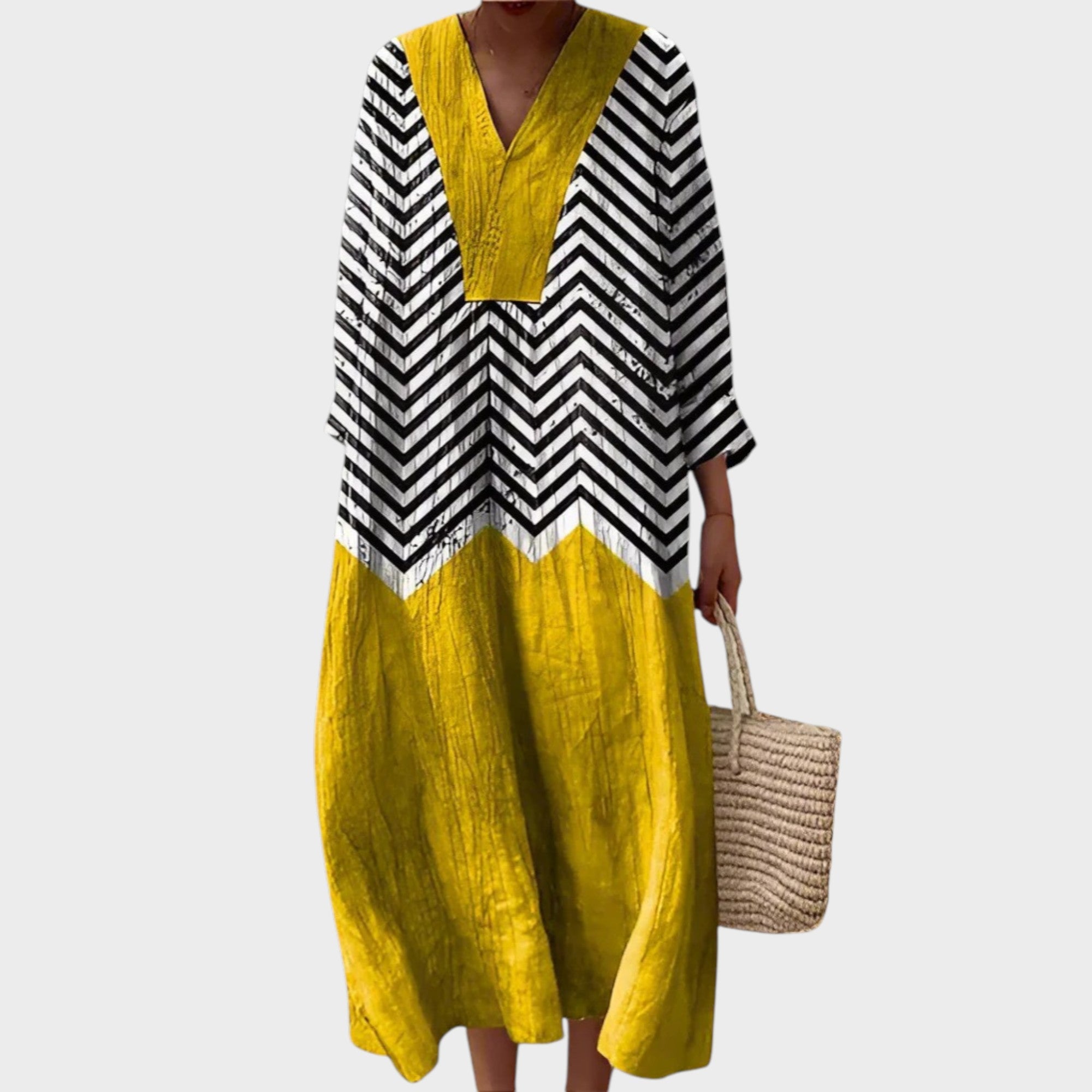 Elissa™ | Elegant geometric dress
