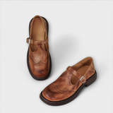Isla – Elegant Leather Mary Janes