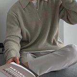 Cesare Half Zip Sweater
