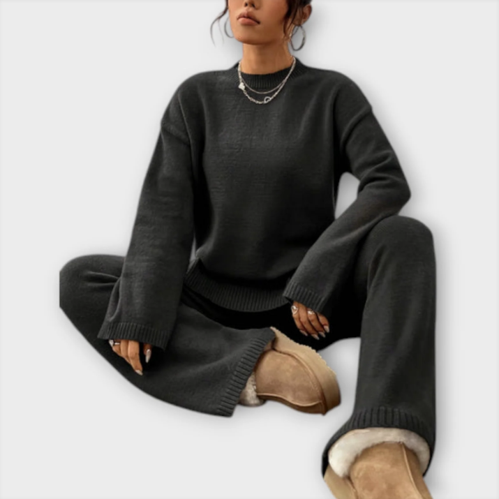 Marie – Ribbed Two-Piece Set