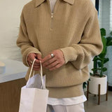 Cesare Half Zip Sweater