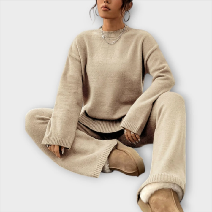 Marie – Ribbed Two-Piece Set