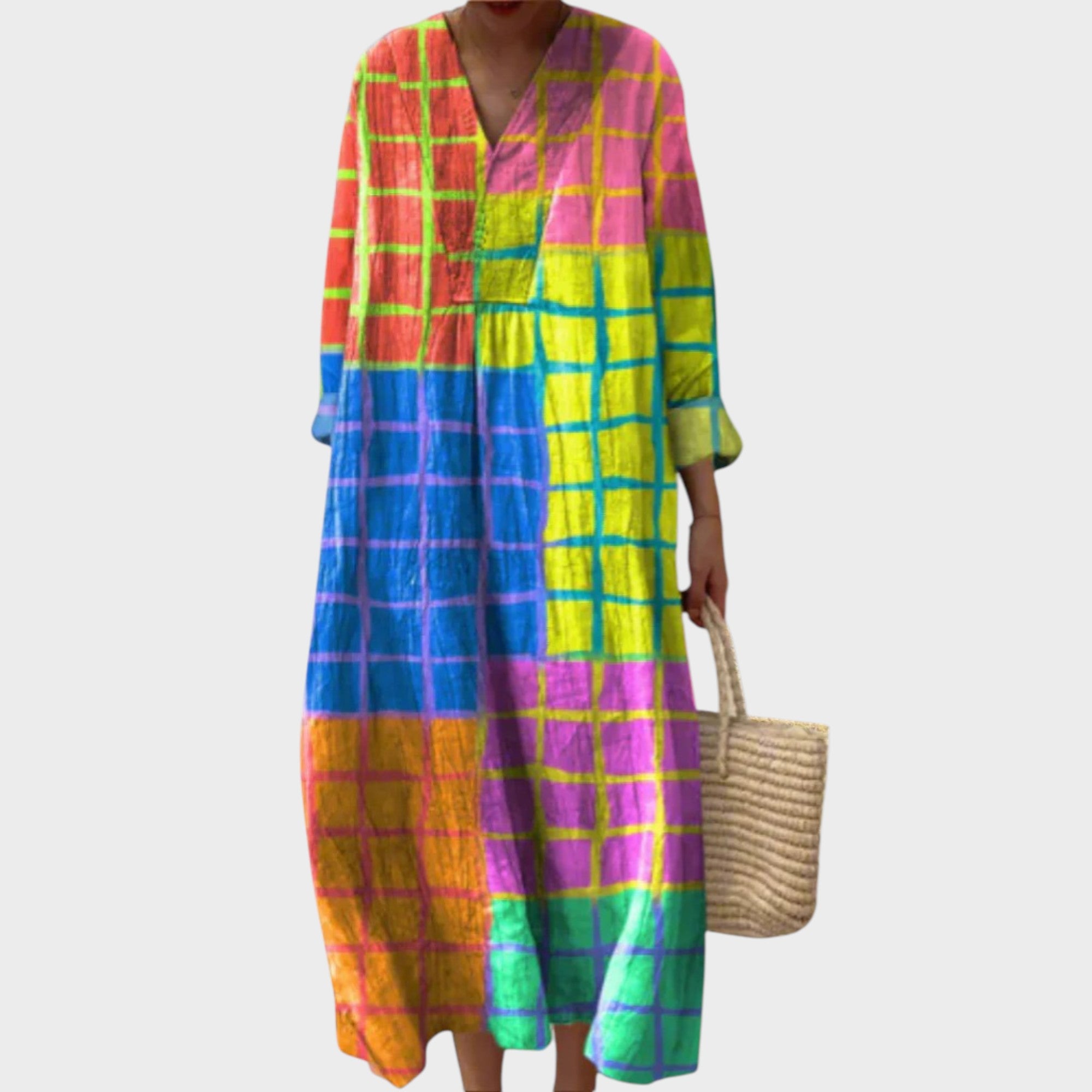 Elissa™ | Elegant geometric dress