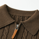 100% Premium Wool Zip Up