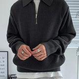 Cesare Half Zip Sweater