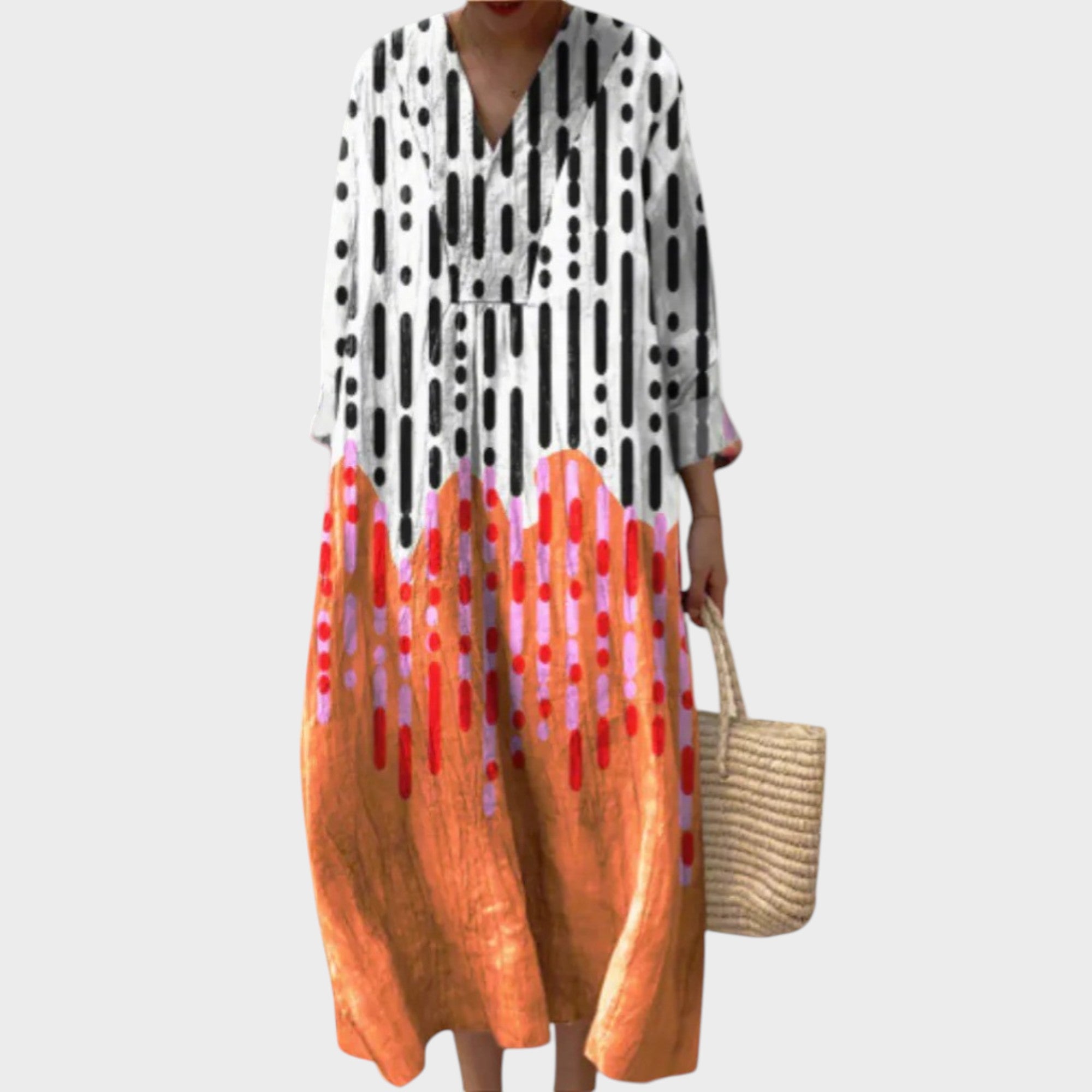 Elissa™ | Elegant geometric dress
