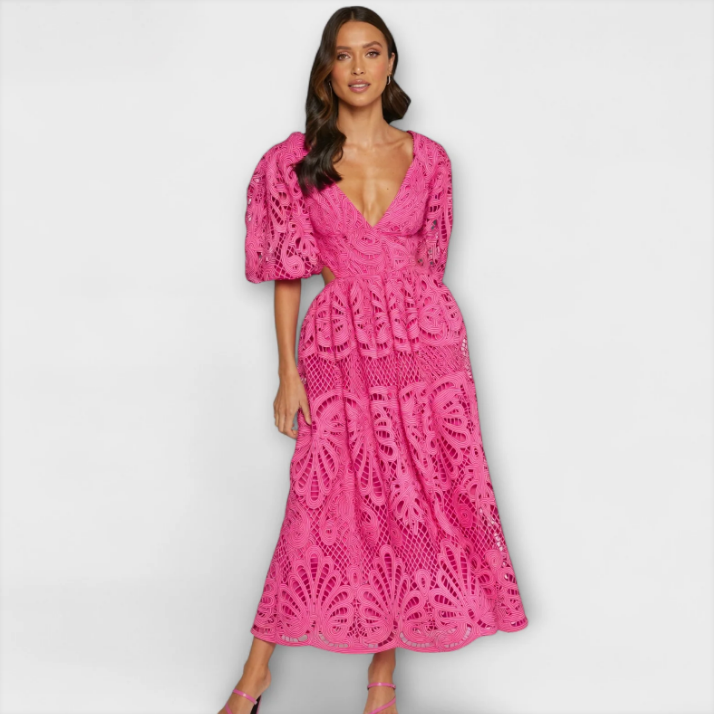Elegant Dress with Delicate Details