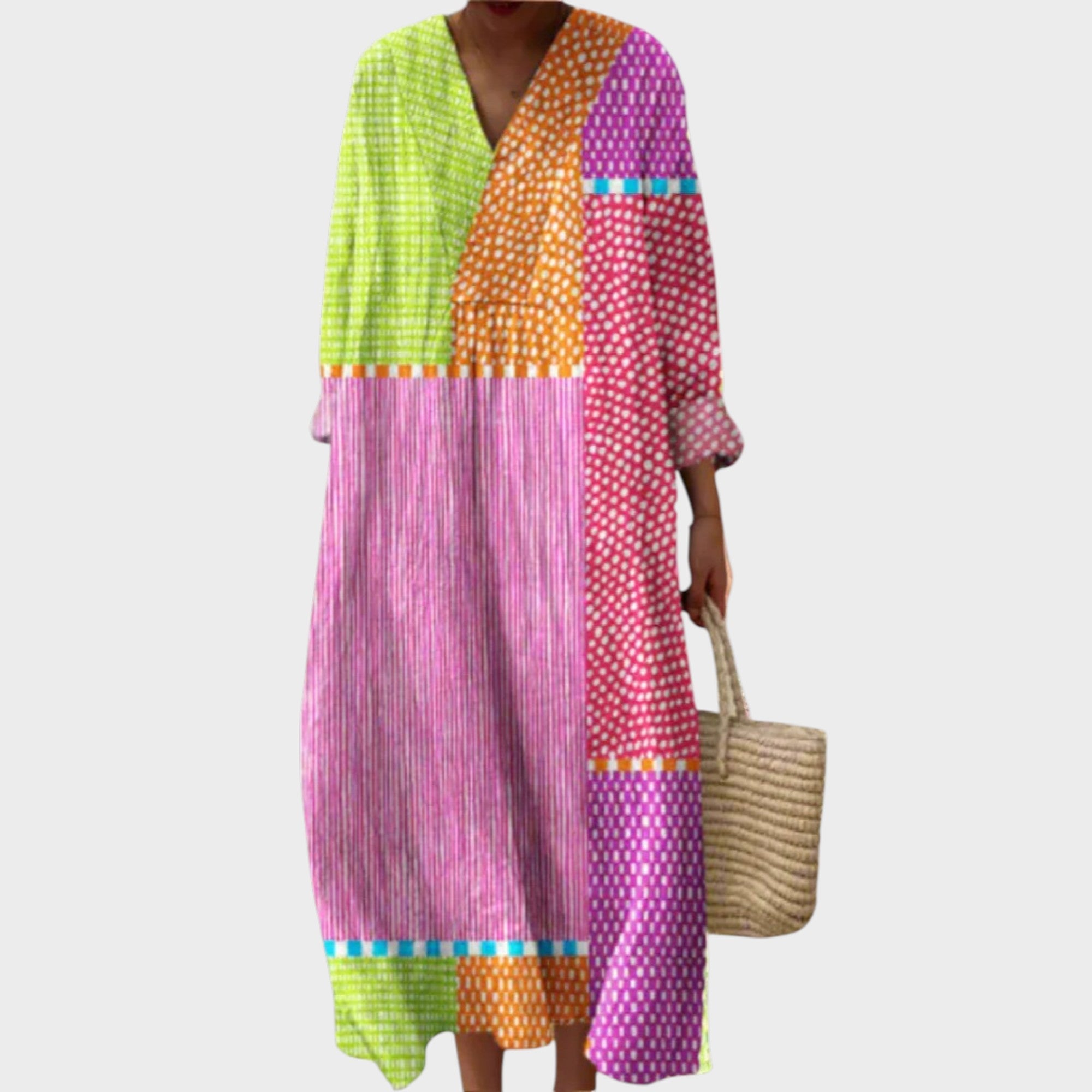 Elissa™ | Elegant geometric dress