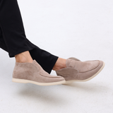 Old Money High Suede Loafers