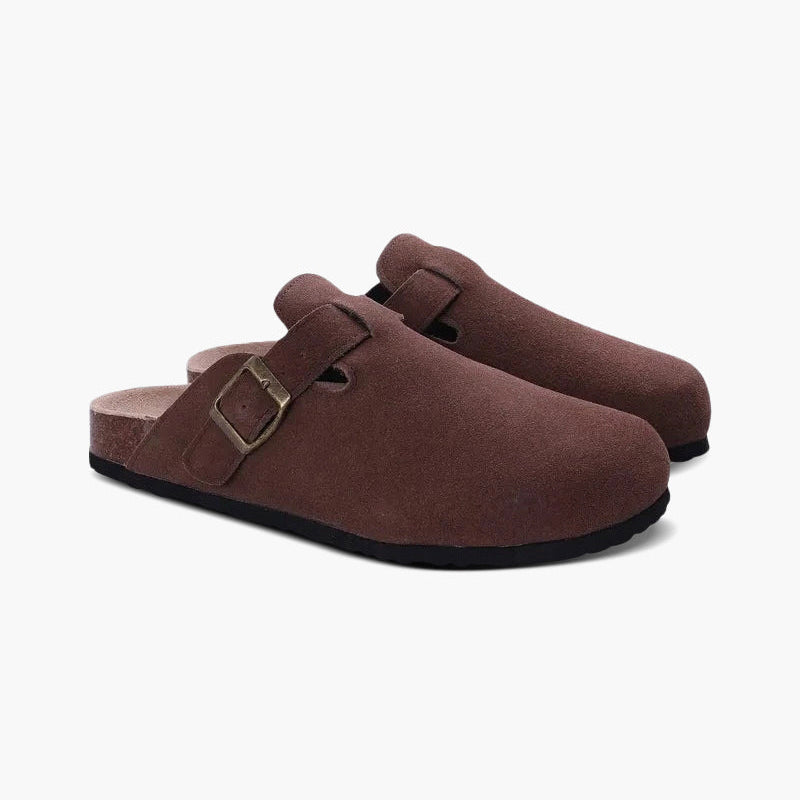 Old Money Suede Clogs